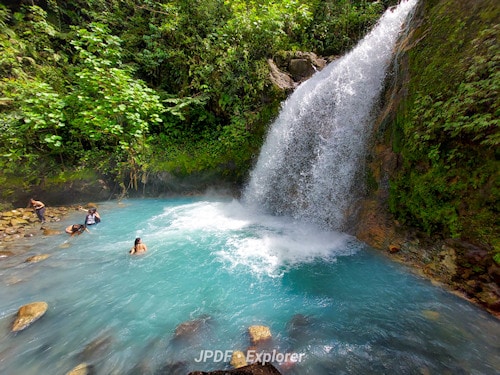 Clients La Celestial - Blue Falls of Costa Rica