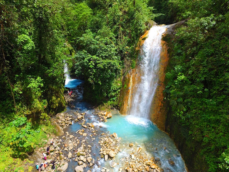 Las Gemelas - Blue Falls of Costa Rica
