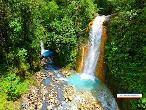 Las Gemelas - Blue Falls of Costa Rica