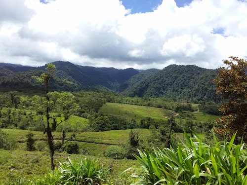 View - Blue Falls of Costa Rica