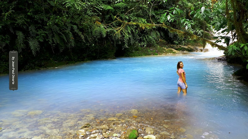 blue nimf - Blue Falls of Costa Rica