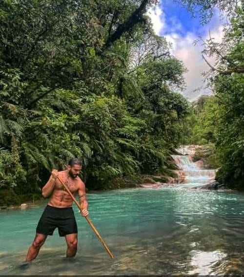 Blue Falls of Costa Rica - blue pool