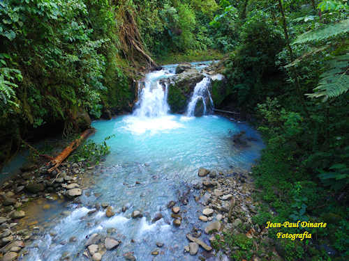 Blue Falls of Costa Rica - La Turquesa.