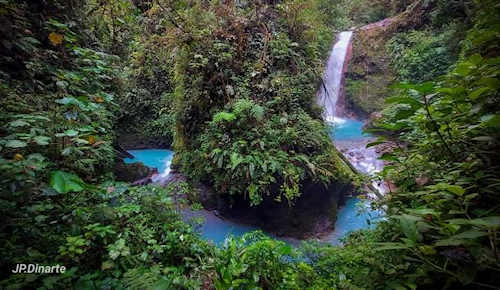 Blue Falls of Costa Rica