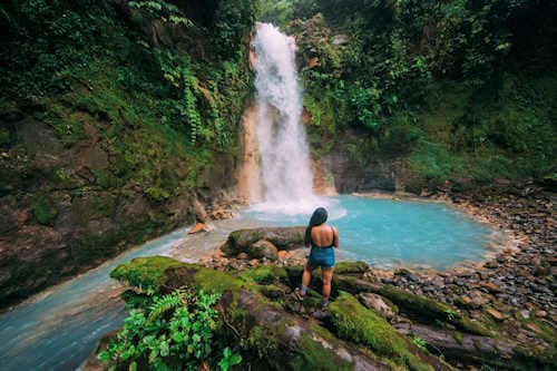 Blue Falls of Costa Rica - Tepezquintle.
