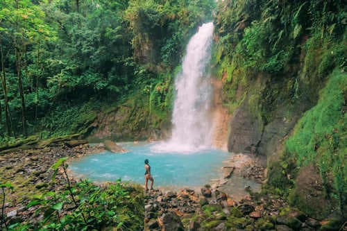 Blue Falls of Costa Rica - Tepezquintle.